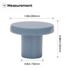 Ravinte 3 Pack Cabinet Knobs Light Blue Kitchen Cabinet Knobs