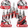 12-in-1 Multifunctional Wire Stripper Pliers, Foldable Electrician Tool with Live/Neutral