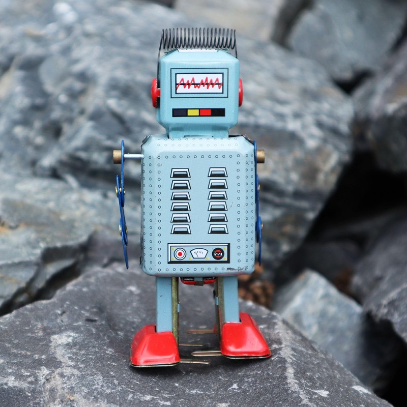 Superfreak Rob Robot Tin Robot Retro Tin Toy