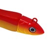 Black minnow lure (7g, Orange Flouro)