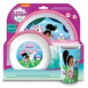 Nella the Princess Knight Tumbler, Bowl and Plate Set, 3