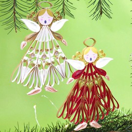 Karen Marie Large Angel Quilling Template