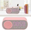 ciciglow Digital Dual Alarm Clock Radio, Bluetooth Speaker FM Radio