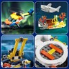 RiceBlock 938 Pieces City Ship Building Blocks Sets, Ocean Exploration