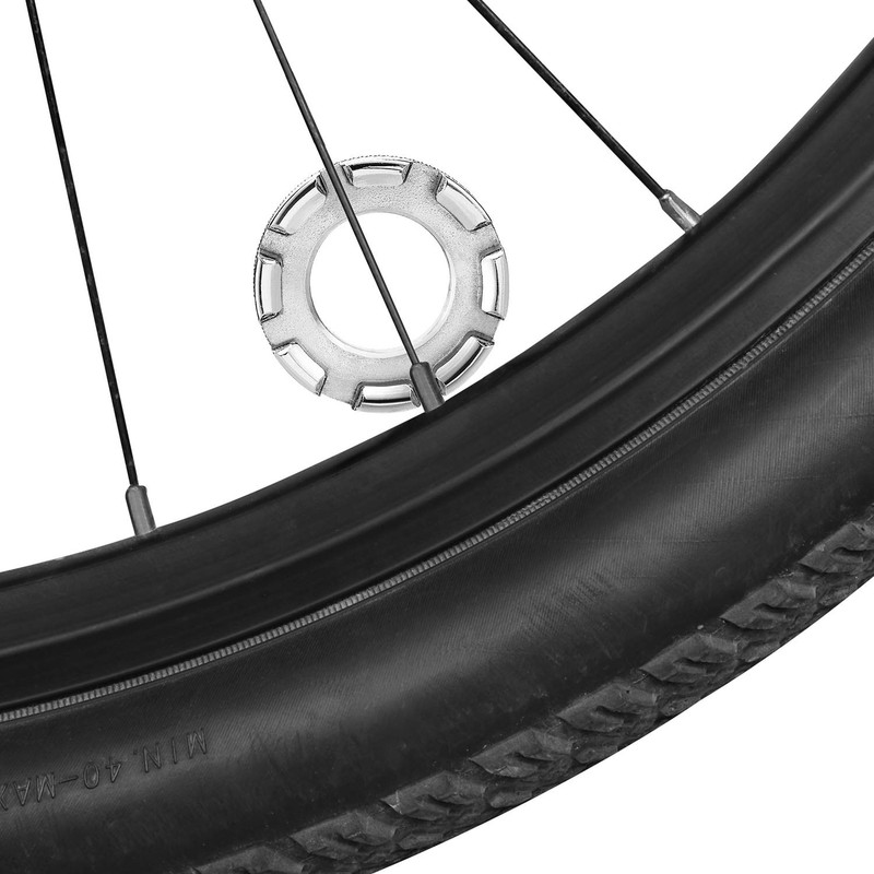 Oumers Bike Spoke Tool Kit,4PCS Forge Steel Bike Spoke Wrench,Bike