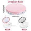 IANFAN 2 Pcs Loose Powder Container with Puff, 0.18 oz