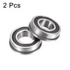 sourcing map F6003-2RS Flange Ball Bearings 17 x 35 x