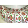 7/8 CHRISTMAS CANDY HOOTS LOLLIPOPS & PRESENTS GROSGRAIN RIBBON OWL