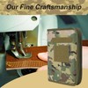 Army Military Notebook Cover With 6 Ring Binder, Padfolio With