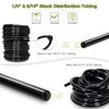JAYEE 130FT Drip Irrigation Kit - Garden System With Nozzle