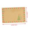 GRIRIW Retro Kraft Paper Envelopes Set 24pcs Kraft Envelopes Decorative