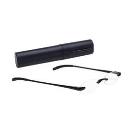 SAV Eyewear Unisex-Adult Flexi Lights 5000 Black Reading Glasses, 1.25