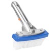 5.5in Pool Brush Portable Nylon Swimming Pool Wall Floor Cleaning