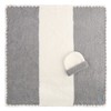 KASHWÉRE Baby Blankets - Center Stripe Soft Chenilla™ with Matching