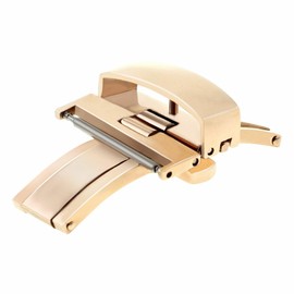 Ewatchparts 14-24mm Butterfly Leather Watch Band Strap Deployment Clasp Compatible With Tissot