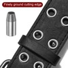 QUARKZMAN 2 Pieces Leather Round Hole Punches 4.5 mm Round