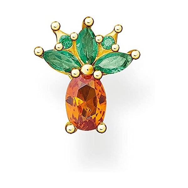 Thomas Sabo Fruit Stud Earrings, Silver, Cubic Zirconia