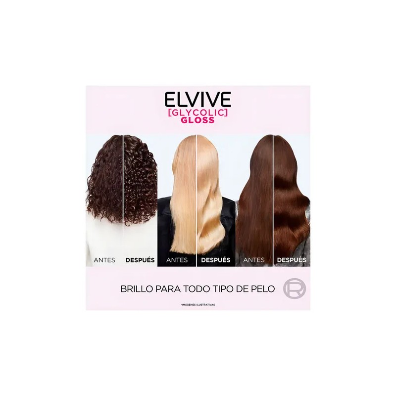 Acondicionador Elvive Loreal Gloss 370ml
