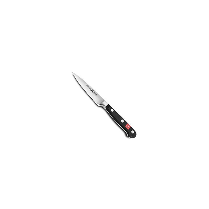 Wusthof Classic - 3 1/2" Full Serrated Paring Knife