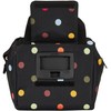 KlickFix Dots Bicycle Bag, Black, One Size