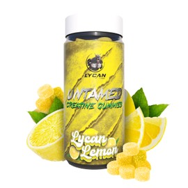 Untamed Creatine Gummies | 3000mg Monohydrate per Serving, Lemon Flavour, 90 Gummies for Endurance, Performance, Recovery, Muscle Growth & Strength | Pre-Workout | Post-Workout | Gym Supplement