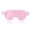 County Aqua Peas Cooling Gel Eye Mask - Cool/Warm Therapy - Perfect For Insomnia, Puffy Eyes & Dark Circles (Pink)