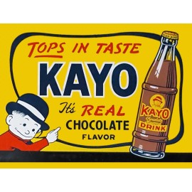 Kayo Chocolate Drink High Quality Metal Magnet 3x4 inches 9990
