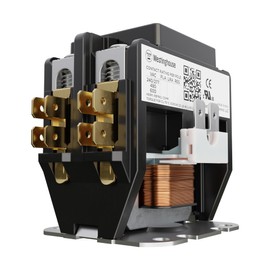 Westinghouse HVAC Contactor, 2 Pole, 40 Amp, 240V Coil, Line & Load Lugs, A2L Compliant Definite Purpose AC Contactor, UL Recognized & Approved for UL 60335