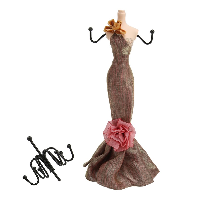 Jewelry Display Stand Ring Necklace Holder Model Figurine Home Decoration