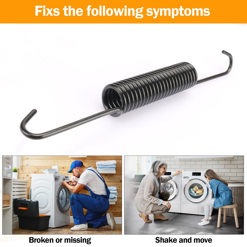 4970FR2084Z Washer Suspension Spring Replacement for LG, Kenmore Washing Machines