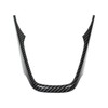 Steering Wheel V Shape Trim Panel Carbon Fiber Style Frame