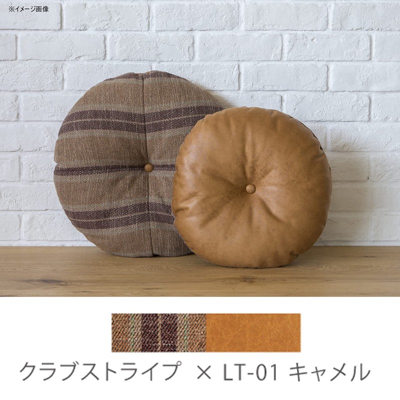 Crash Gate (クラッシュゲート) Cushion Hoppe (L) Club Stripe LT01 Camel