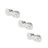 Ziranee 9-Speed Chain, 3 Pairs Bicycle Chain, Bicycle Chain Lock,