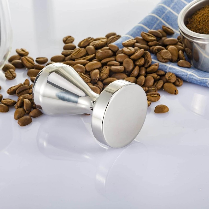 APTSPADE Coffee Tamper 58 mm, Espresso Masher 58 mm, Aluminium