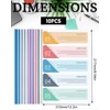 ZEXIJOW Pack of 10 A4 Sheet Binders, Transparent A4 Sheet