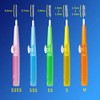 60pcs Toothpick Interdental Brushes Tooth Flossing Head Oral Hygiene Brush