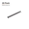 DTGN 20pcs 3mmx40mm(DxL) Slotted Spring Pins for Household Machine Fasteners