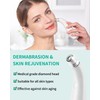 NEWDERMO 2-in-1 Microdermabrasion Machine for Facial, Diamond Microdermabrasion Device USB