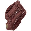 Zett Soft Baseball Glove, Soft Steer, All-Round Use, Right-Handed, BRGB35430