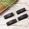 Chivao 8 Pieces Black Boot Blousers Elastic Military Boot Straps