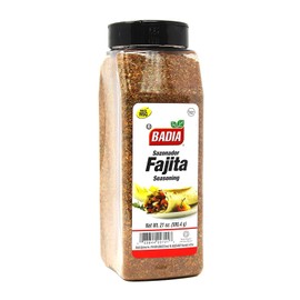 Badia Fajita Seasoning 21 oz – Zesty Tex-Mex Spice Blend for Fajitas – Bold, Smoky Flavor