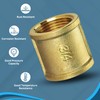 PipeSan Brass Sleeve Fitting 3/4 Inch, 3 Pieces 3/4 Inch
