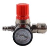 Gorise Pressure Regulator, 1/2, 1/4 Inch Regulator Compressed Air with