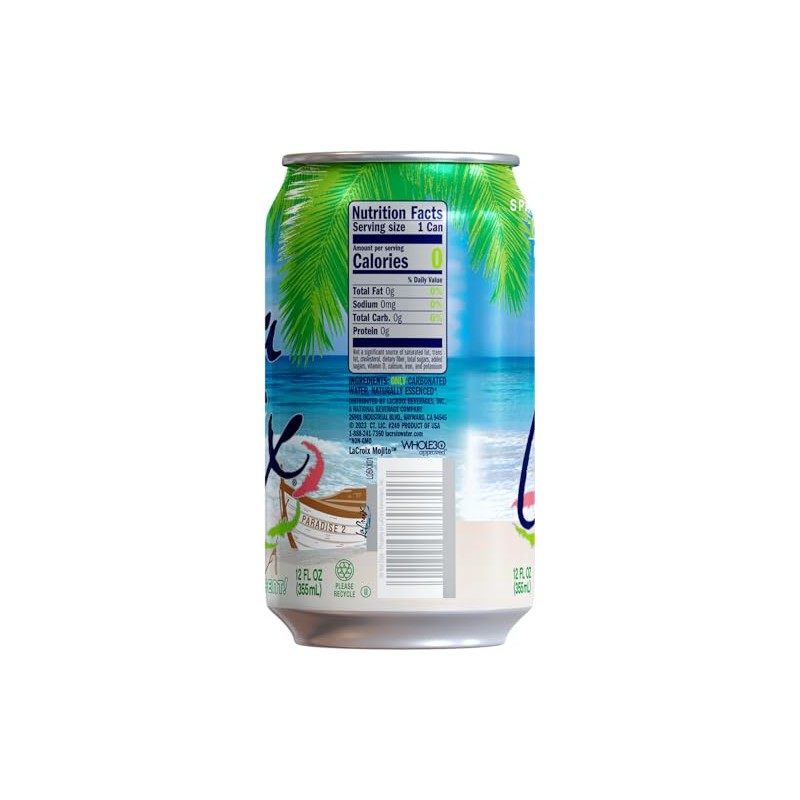 LaCroix Sparkling Water, Mojito, 12 Fl Oz (pack of 8)