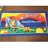 Camel Joe Camel Shooting Pool Beach Towel 1991 Mint 30x60