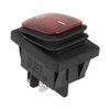 4pcs Black Indicator Switch, Traffic Light Rocker Switch Suitable for