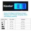 Kastar LCD2 Charger Combo For Sony NP-BX1 Cybershot DSC-HX300 HX400