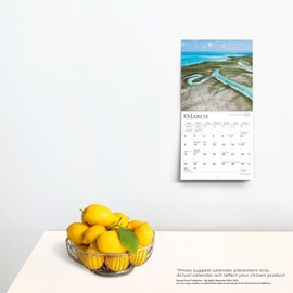 Tropical Islands | 2025 7 x 14 Inch Monthly Mini Wall Calendar | BrownTrout | Scenic Travel Photography
