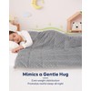 Kivik Weighted Blanket 7lbs, Small Minky Dotted Blankets, Soft Heavy