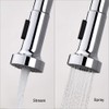HOMELODY Pull Down Faucet Replacement Head, 2-Function G1/2 Kitchen Sink